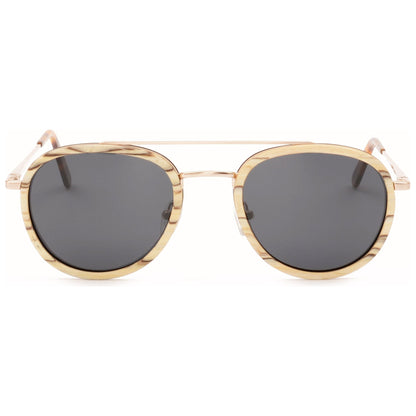 O'Hara - Metal & Wood Sunglasses