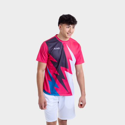 Aixo Bolt T-Shirt Mens (Pink)