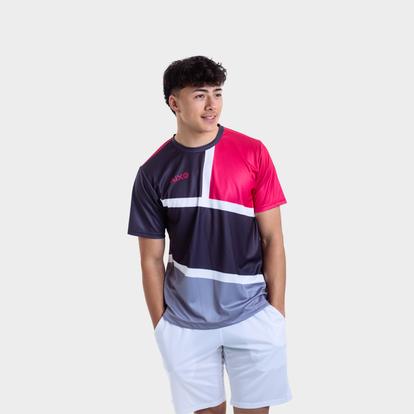 Aixo Court Mens T Shirt Teal