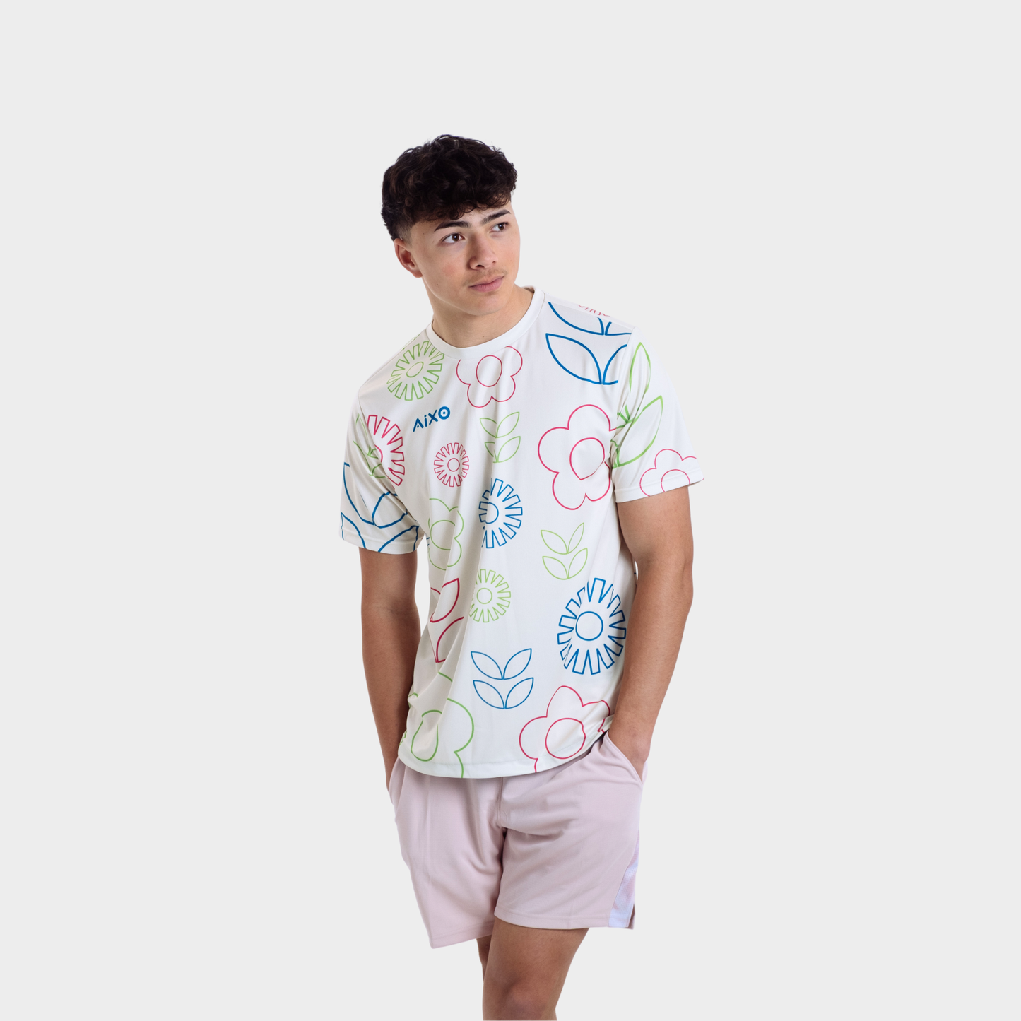 Aixo Spring Mens T Shirt Navy