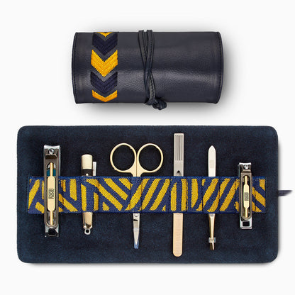 Gaucho Grooming Roll, Navy Blue