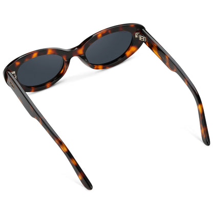 MARILYN Women's Rounded Cat-Eye Sunglasses in Tortoise by WMP Eyewear