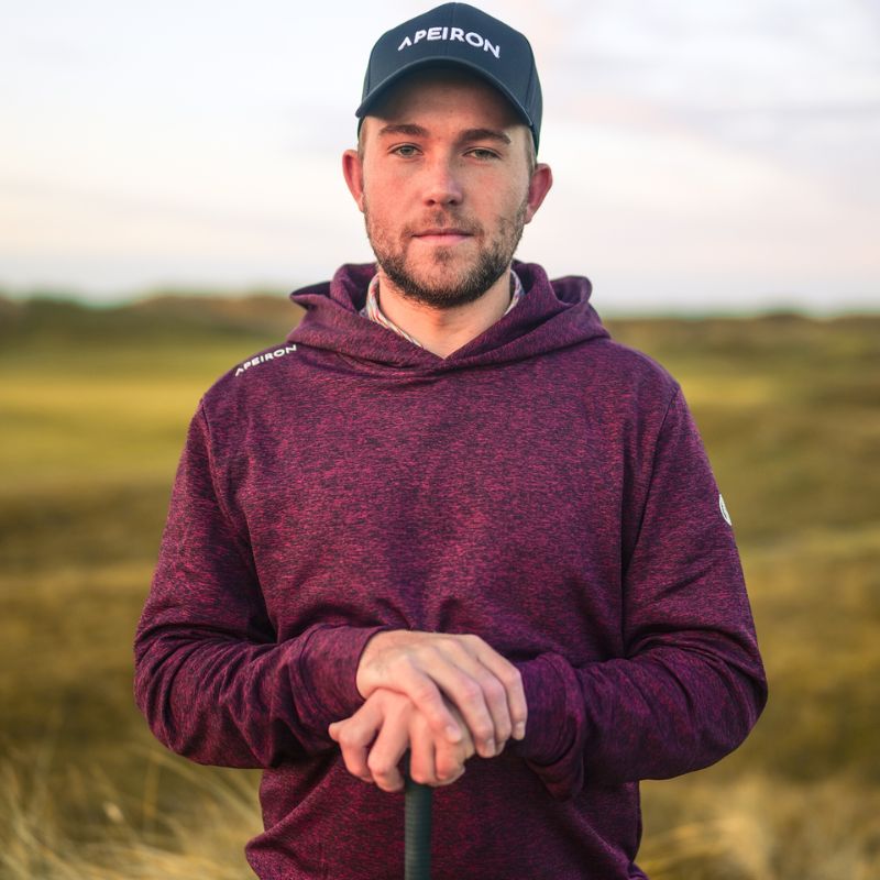 Maroon Hooded Jumper