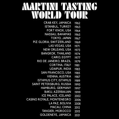 Martini Tasting World Tour Short-Sleeve T-Shirt