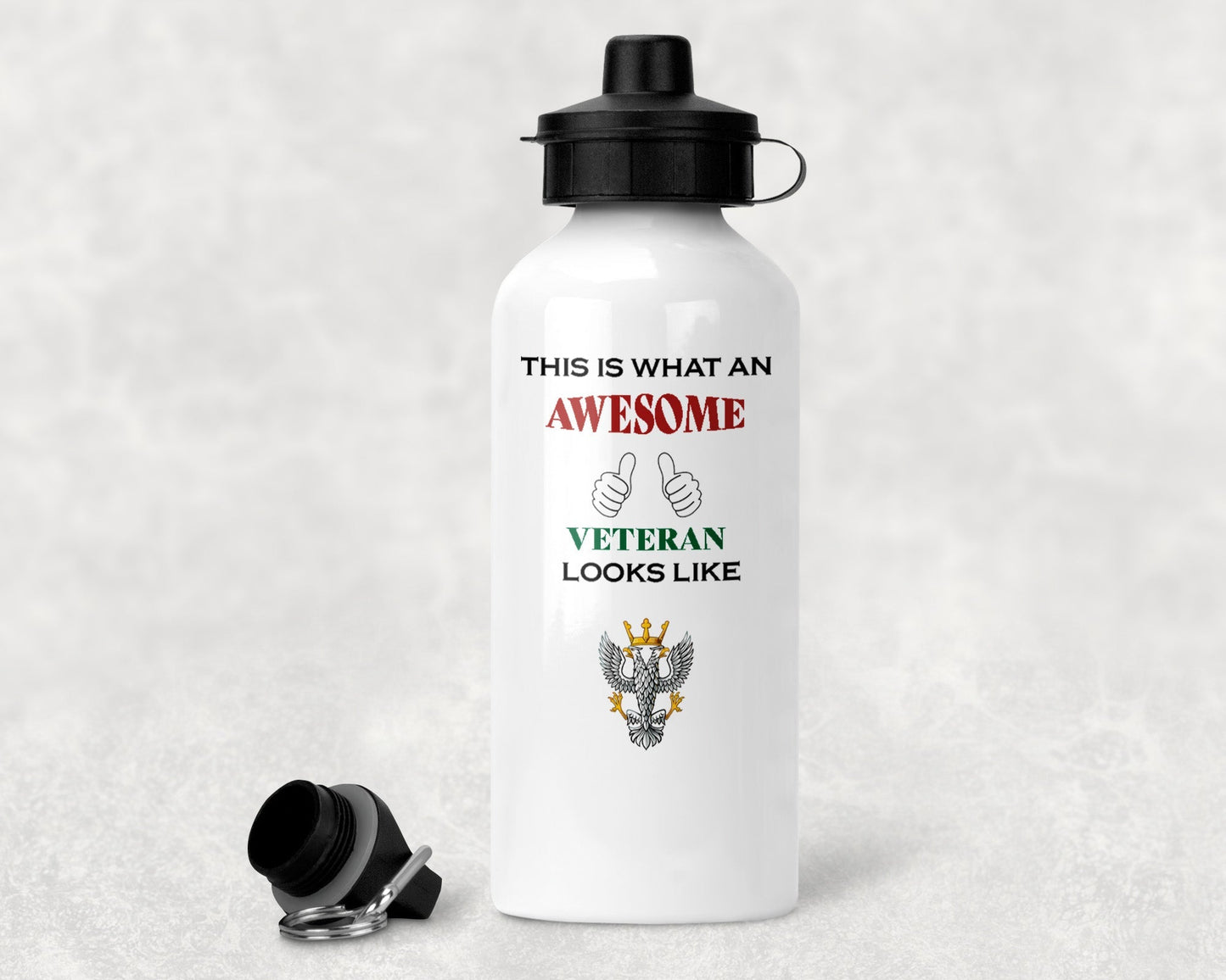 The Mercian Regiment - Veteran - Aluminium Water Bottle