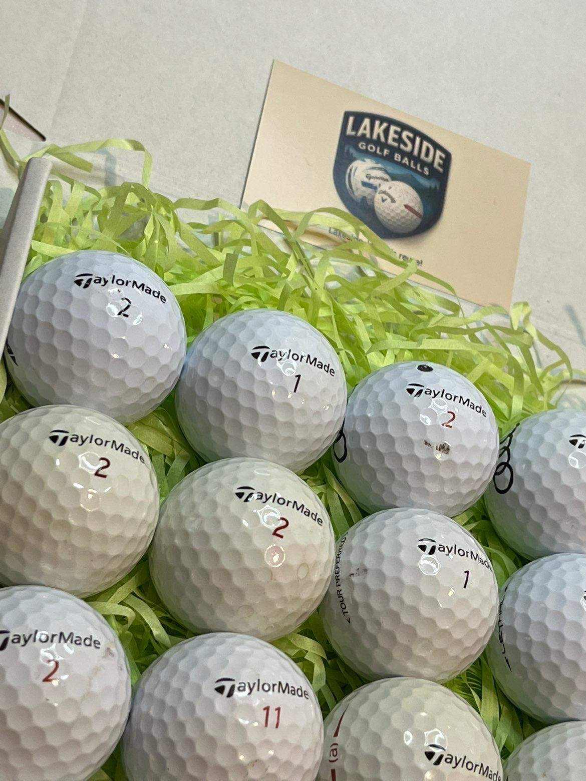 12 Taylormade Mix White