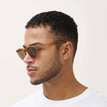 NEW DEPP Brown Coffee Sunglasses by Messy Weekend Fast Free UK P&P