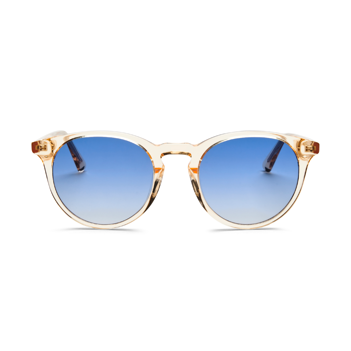 NOUVELLES lunettes de soleil DEPP Champagne Blue par Messy Weekend UK