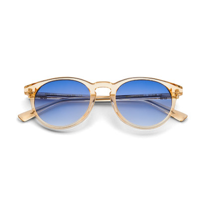 NOUVELLES lunettes de soleil DEPP Champagne Blue par Messy Weekend UK