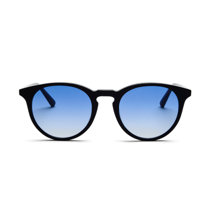 NEW DEPP Black Gradient Blue Sunglasses by Messy Weekend UK Free P&P