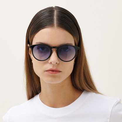 NEW DEPP Black Gradient Blue Sunglasses by Messy Weekend UK Free P&P