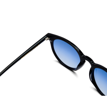 NEW DEPP Black Gradient Blue Sunglasses by Messy Weekend UK Free P&P