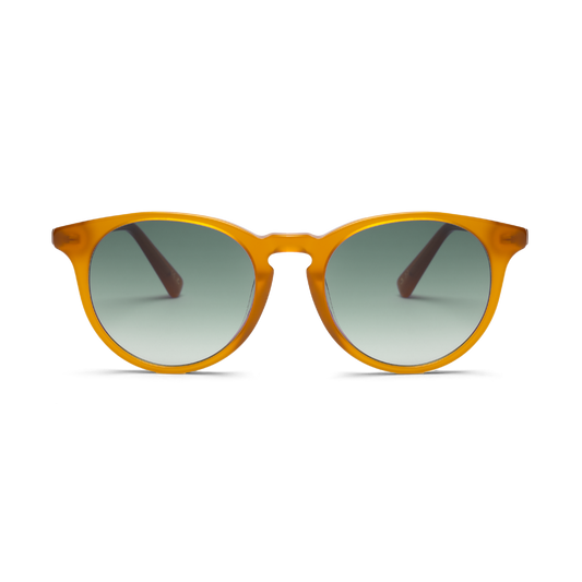 NEW DEPP Amber Green Sunglasses by Messy Weekend