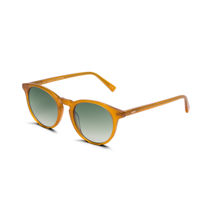 NEW DEPP Amber Green Sunglasses by Messy Weekend
