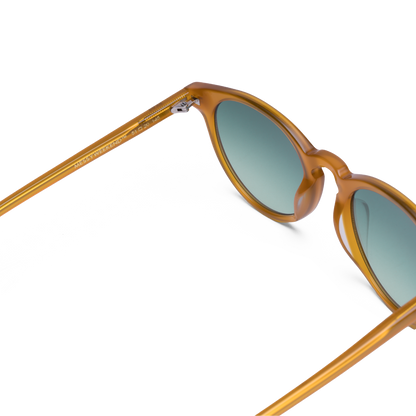 NEW DEPP Amber Green Sunglasses by Messy Weekend