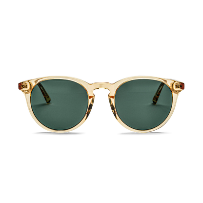 Lunettes de soleil DEPP Champagne Green SMALL par Messy Weekend Livraison gratuite au Royaume-Uni