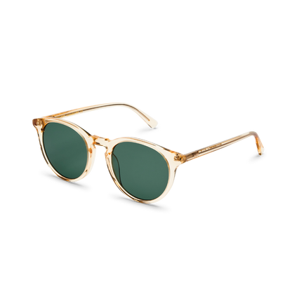 Lunettes de soleil DEPP Champagne Green SMALL par Messy Weekend Livraison gratuite au Royaume-Uni