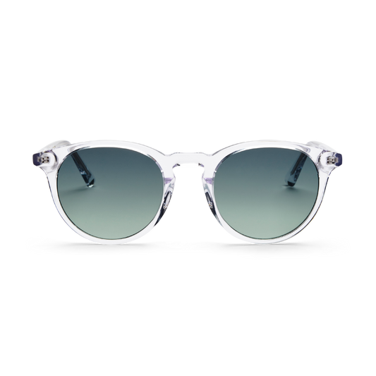 NOUVELLES lunettes de soleil DEPP Crystal Green par Messy Weekend Livraison gratuite au Royaume-Uni