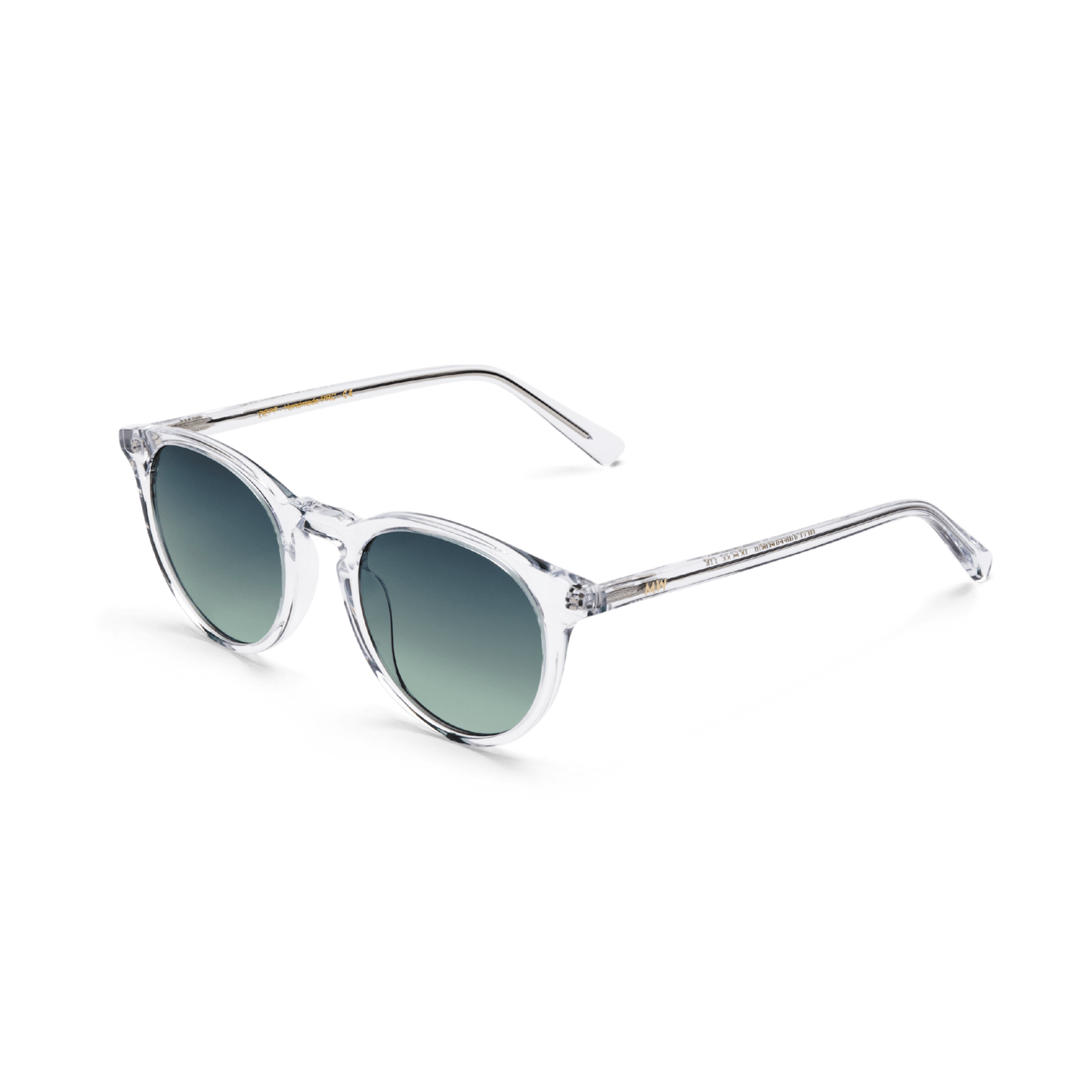 DEPP Crystal Green Sunglasses SMALL by Messy Weekend