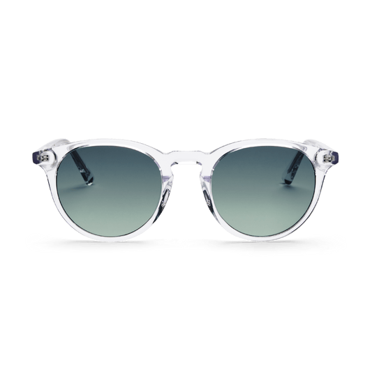 DEPP Crystal Green Sunglasses SMALL by Messy Weekend