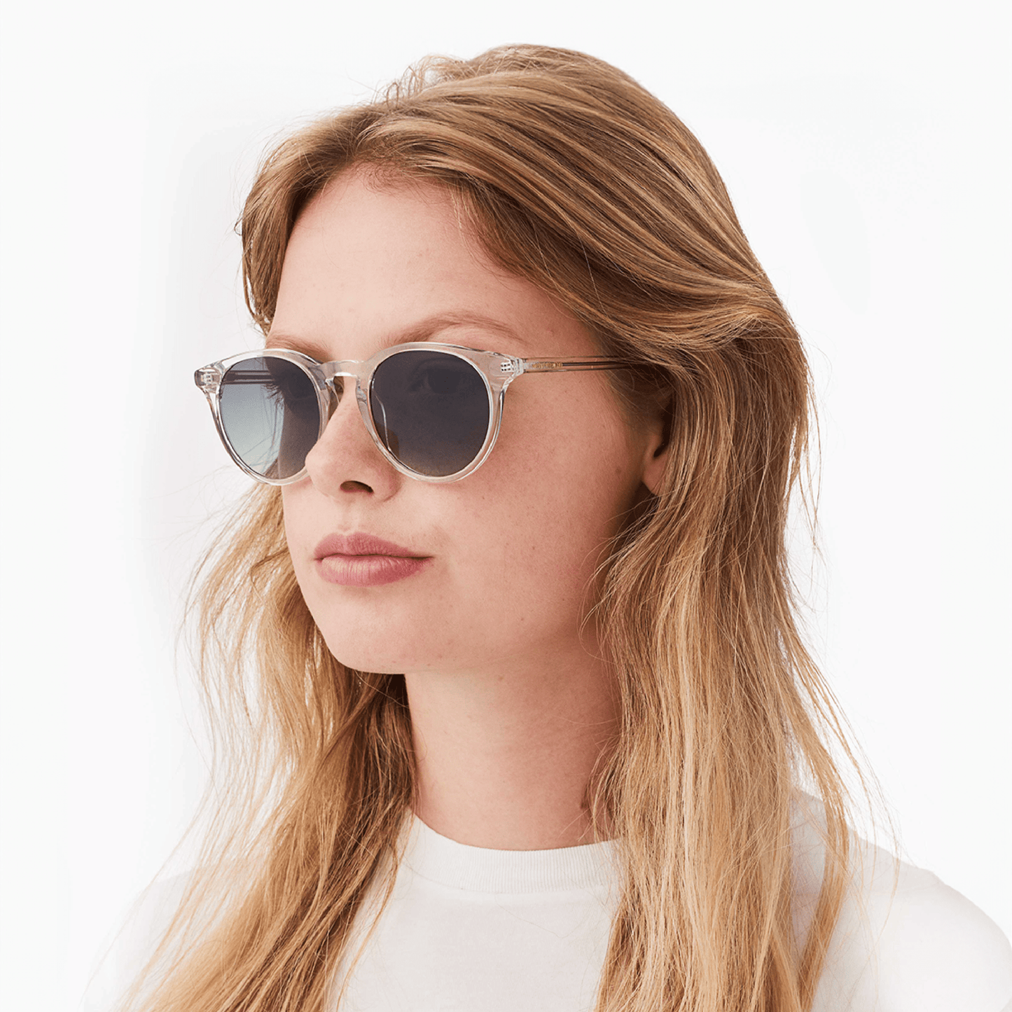 DEPP Crystal Green Sunglasses SMALL by Messy Weekend