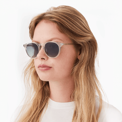 DEPP Crystal Green Sunglasses SMALL by Messy Weekend