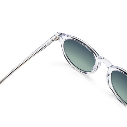 DEPP Crystal Green Sunglasses SMALL by Messy Weekend