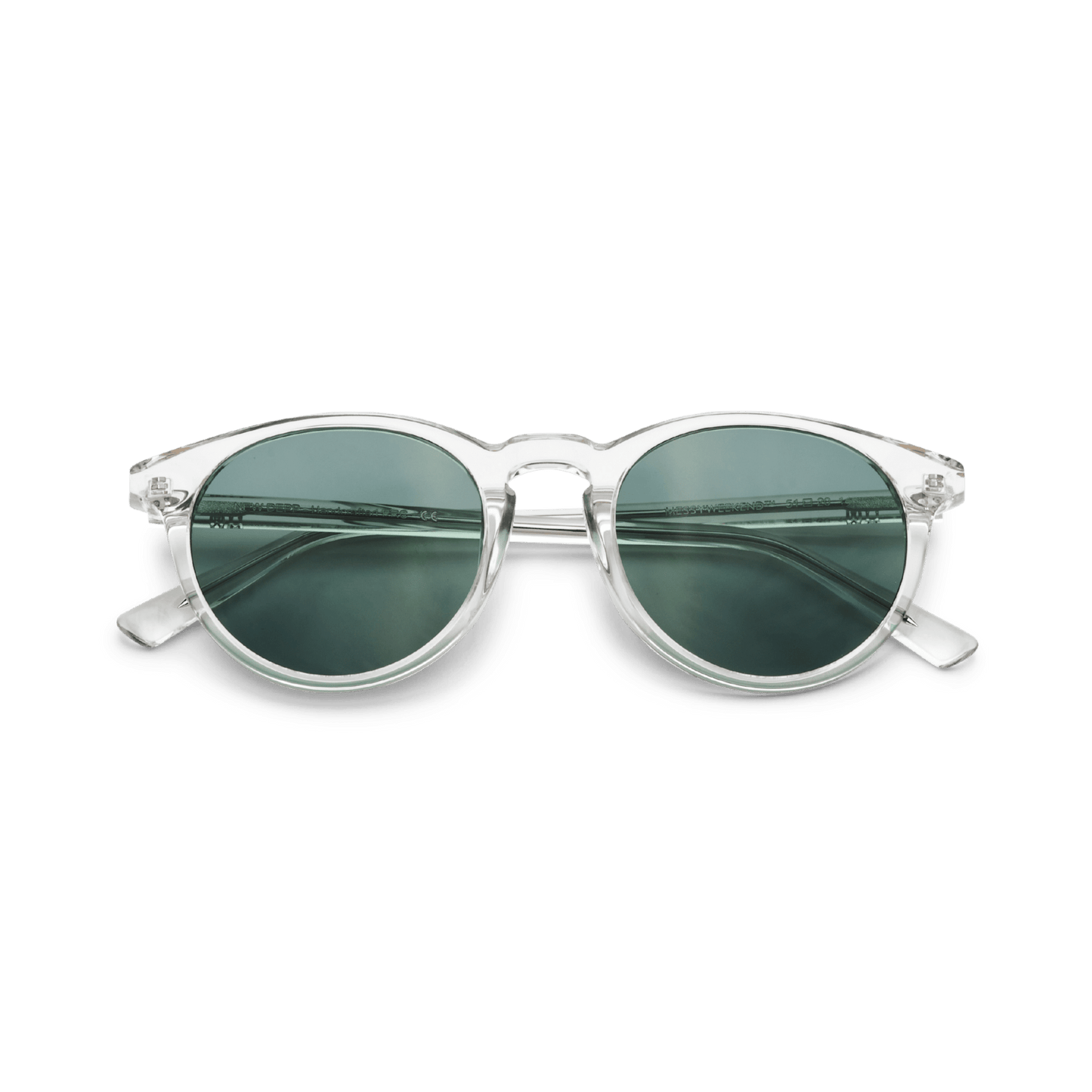 DEPP Crystal Green Sunglasses SMALL by Messy Weekend