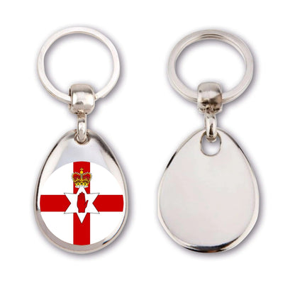 Country Flags from around the World Key Ring