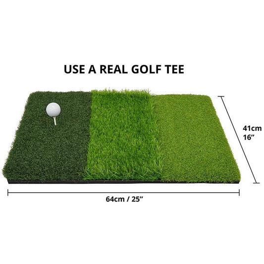 On Par Tri Turf Hitting Mat