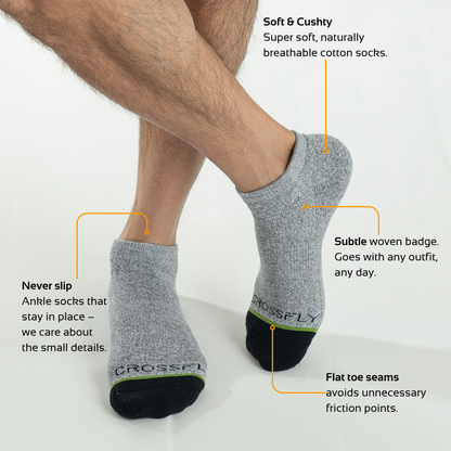 4-Pack: Original | Men's Low Cut Socks - Multi