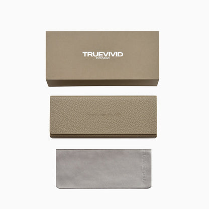 ZAYA Wayfarer Polarised Sunglasses in Champagne, Green Lens by TrueVivid