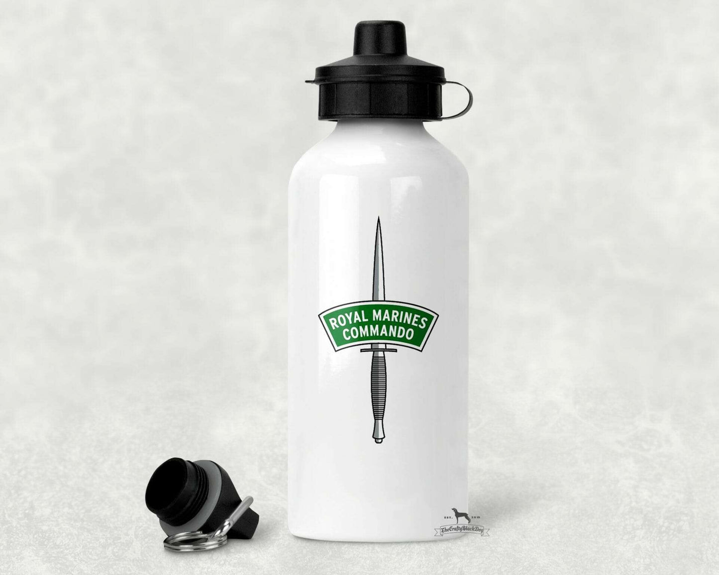 Royal Marines Commando Aluminium Water Bottle 500ml