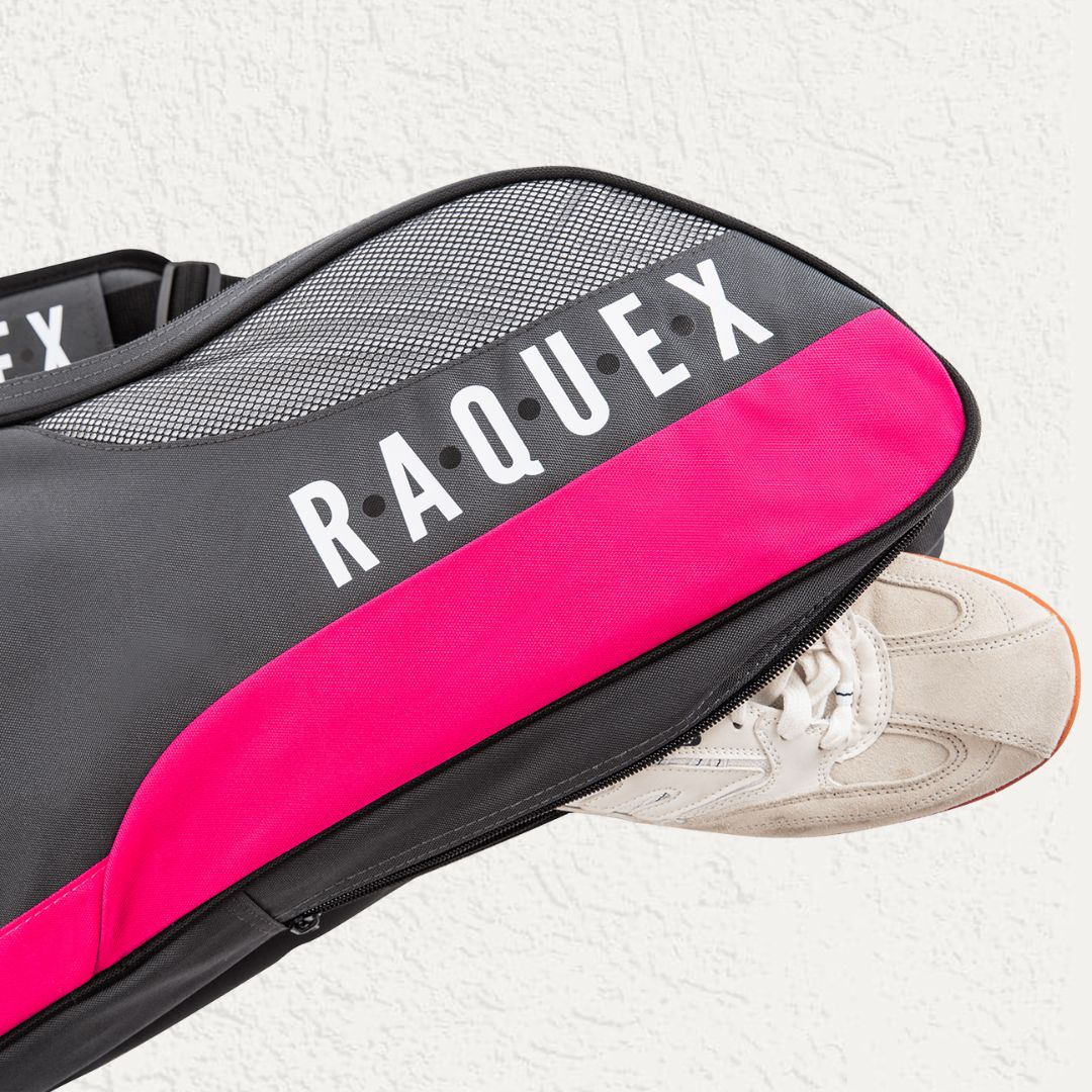 Raquex Racquet Bag for up to 6 Racquets for Tennis, Badminton, Squash