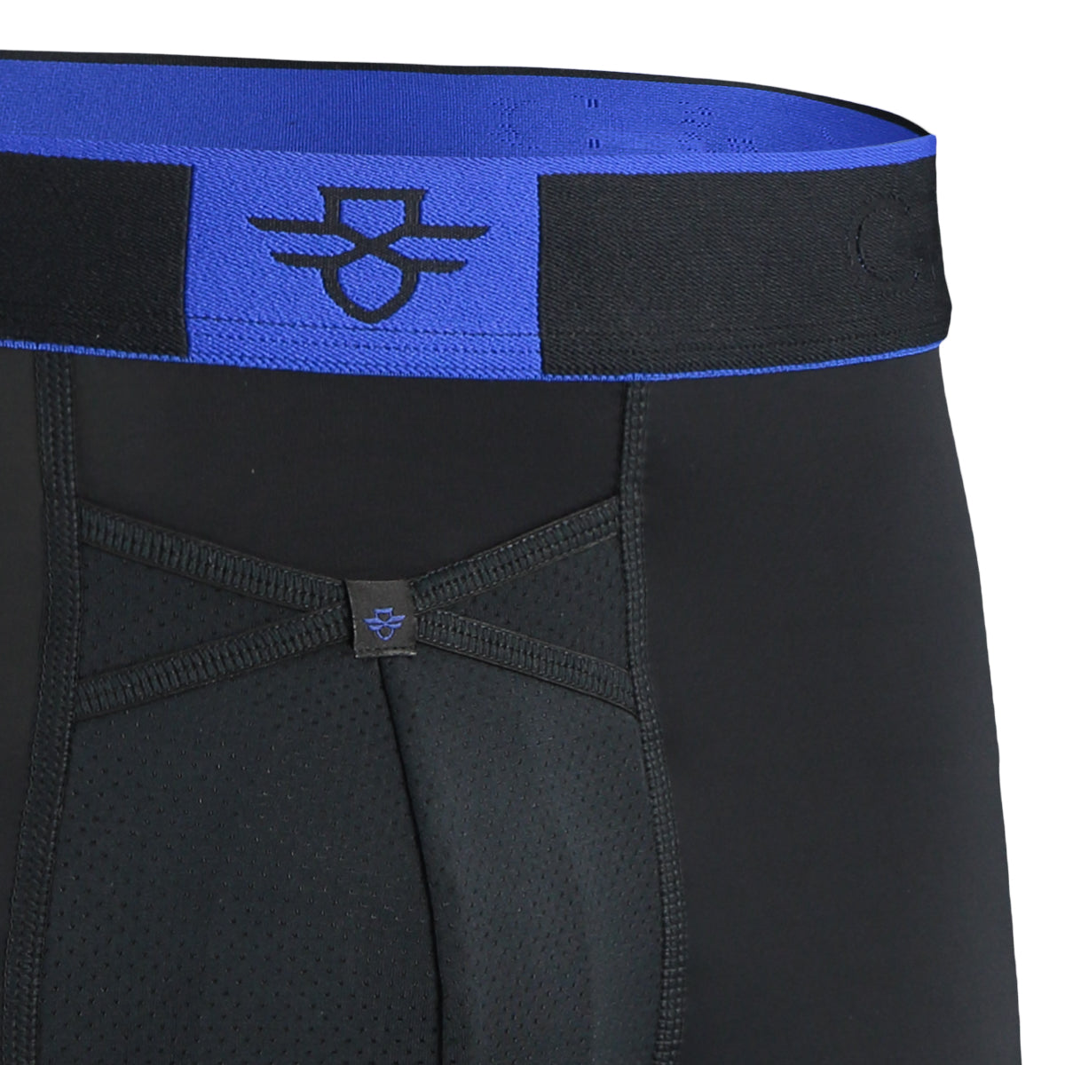 3-pack: PRO Men's 7" Boxers - Black/Royal Blue