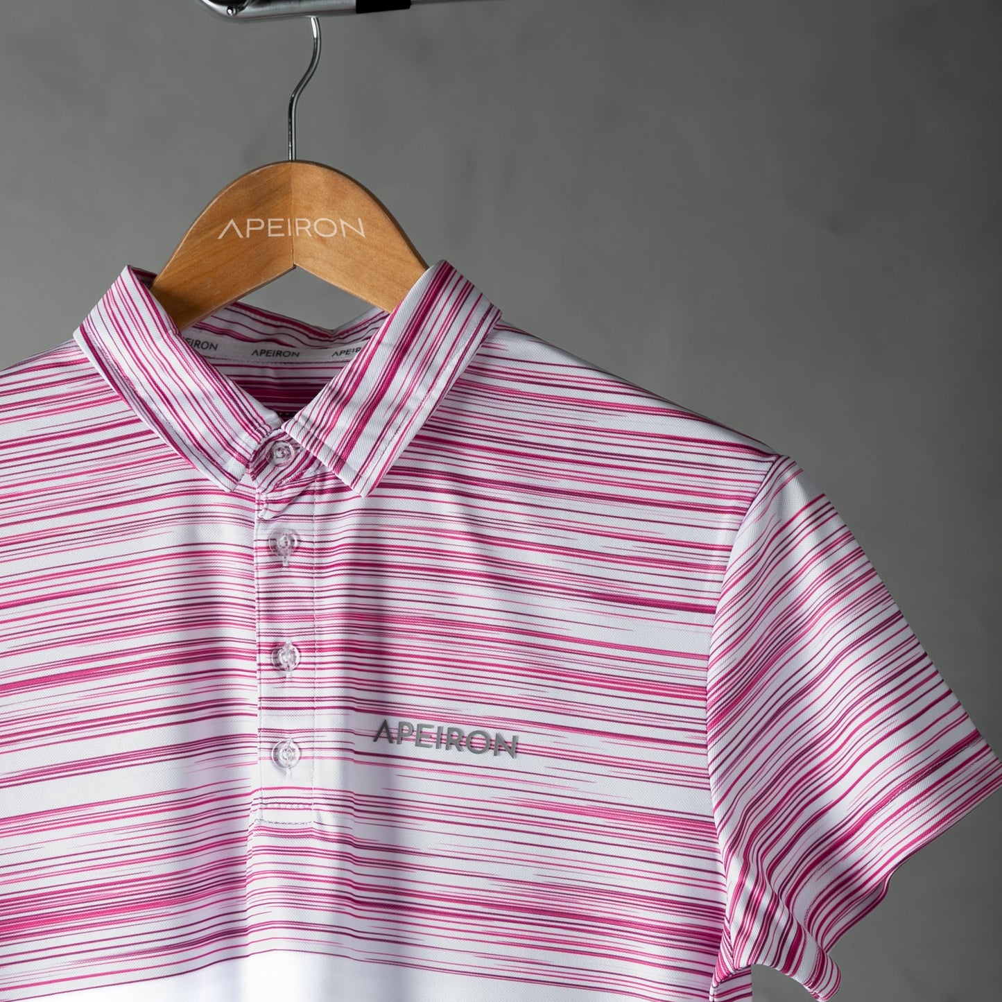 Pink/White Women's Polo Shirt