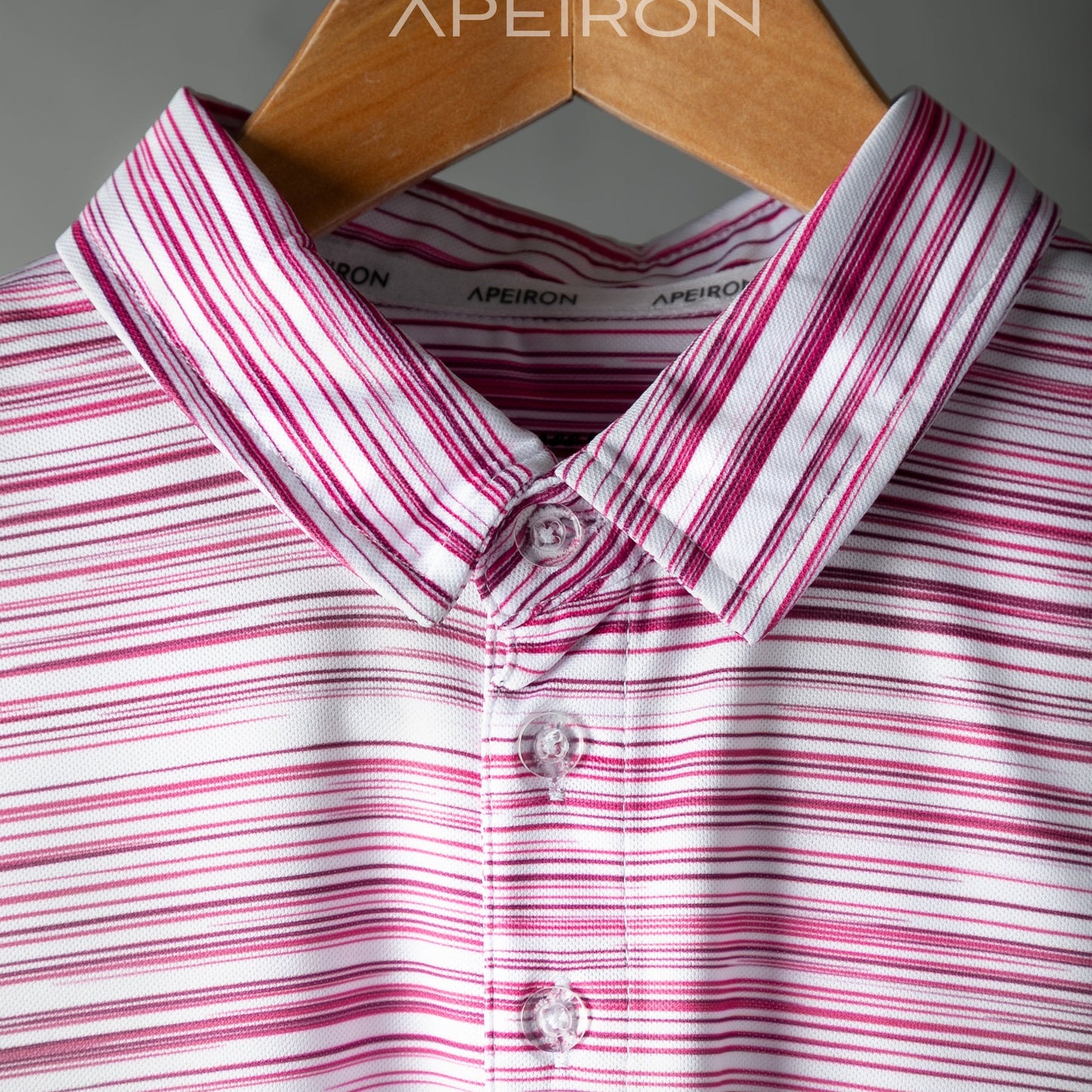 Pink/White Women's Polo Shirt
