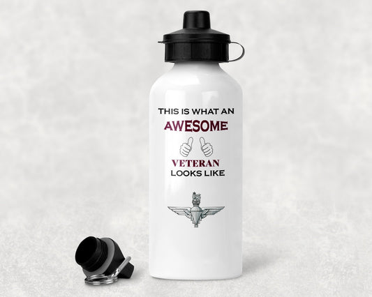 Parachute Regiment - Veteran - Aluminium Water Bottle