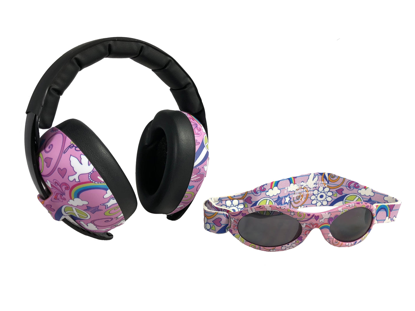 Baby Earmuffs & Sunglasses Combo