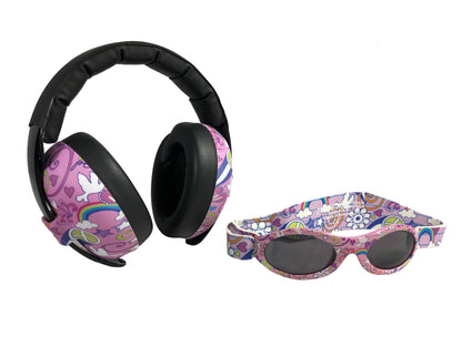 Baby Earmuffs & Sunglasses Combo
