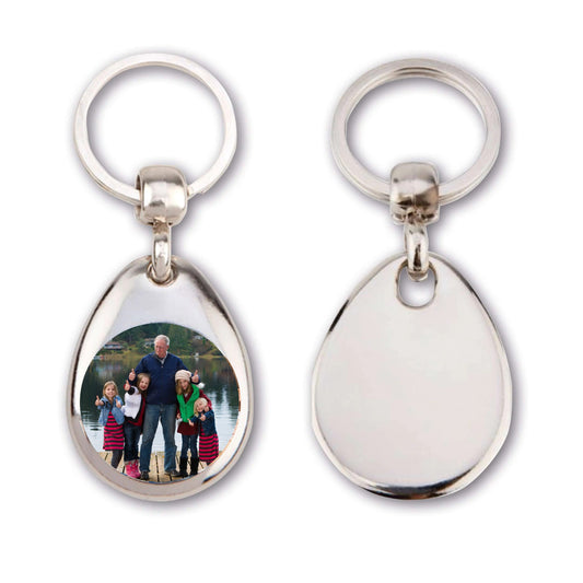 Capture the Moment: Custom Personalised Photo Keyring