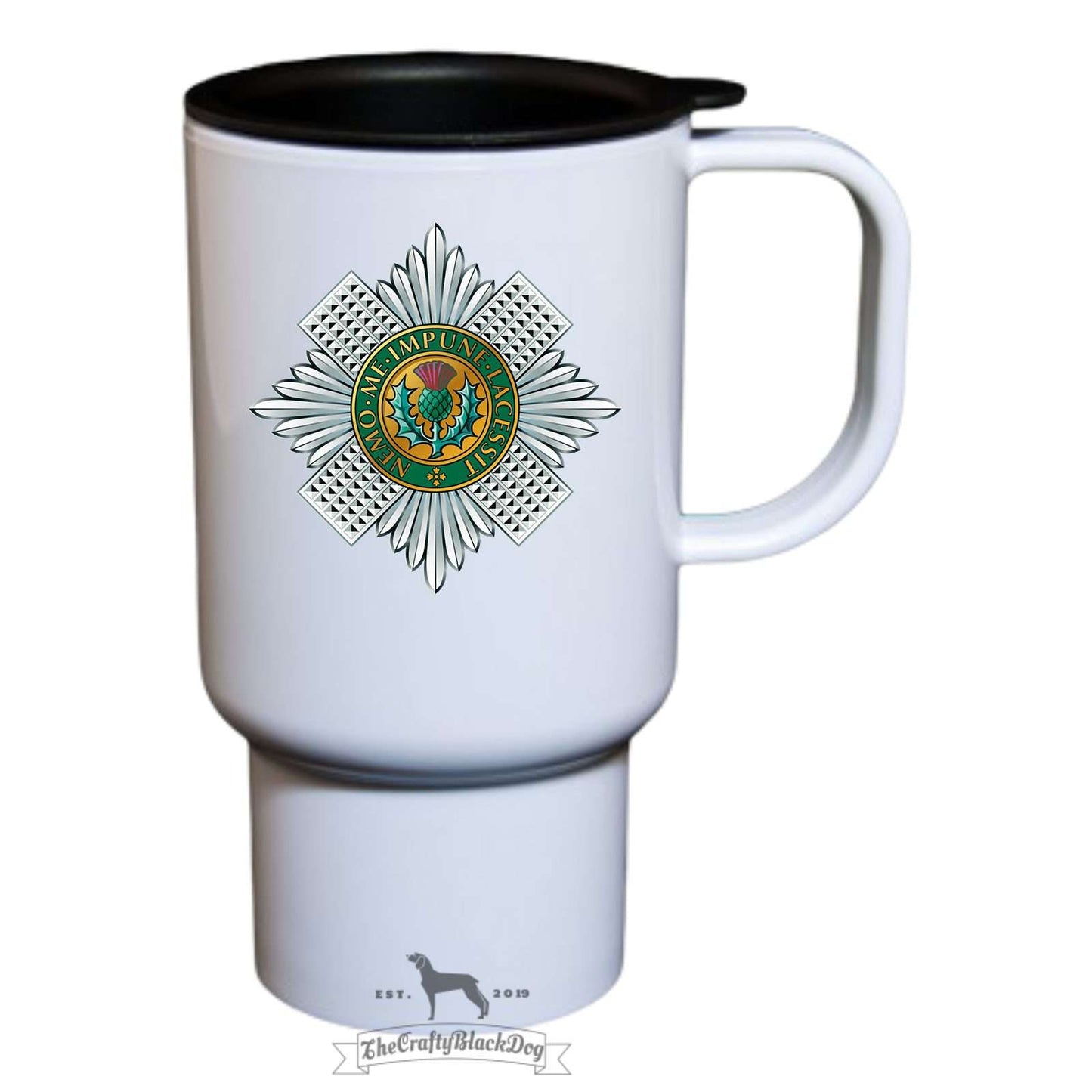 Scots Guards Military Travel Mug, 14oz, British Army Gift
