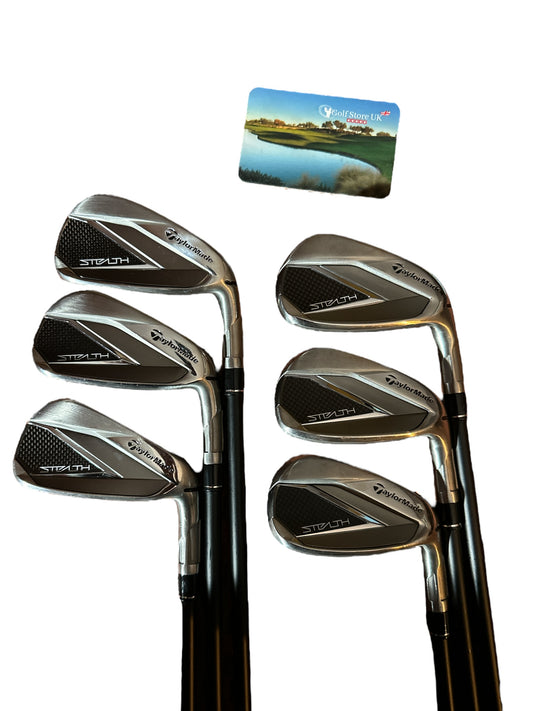 Taylormade Stealth Iron Set 5-PW with Graphite Shafts Stunning Like New