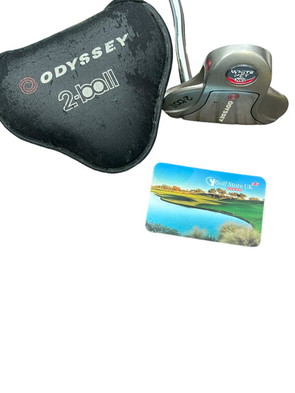 Odyssey 2 Ball White Hot 31.5 Inch Putter and Headcover