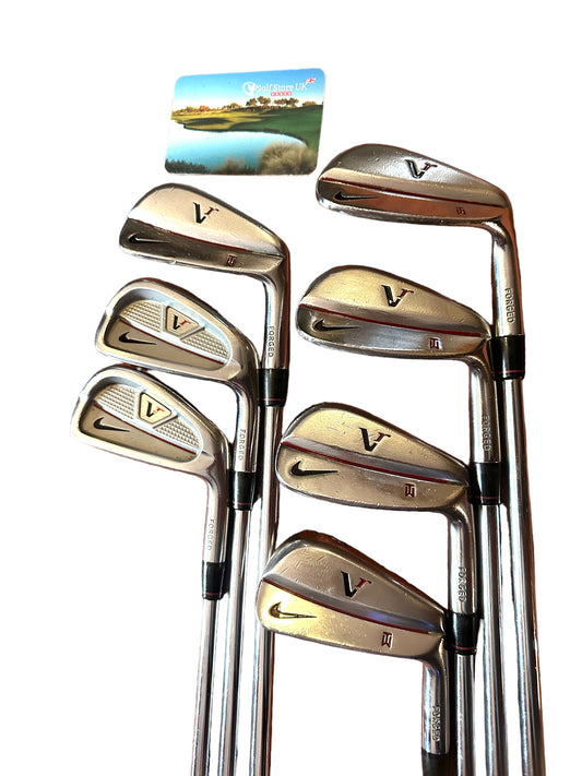 Nike Vr Forged Iron Set combo 4-PW -With Tiger Wood Stamped 1/2 inch longer