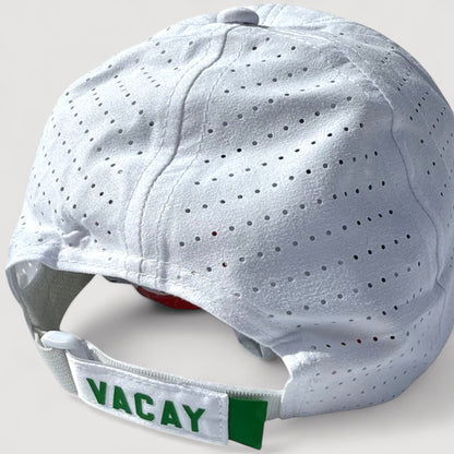 COURT PERFORMANCE CAP - WHITE/GREEN