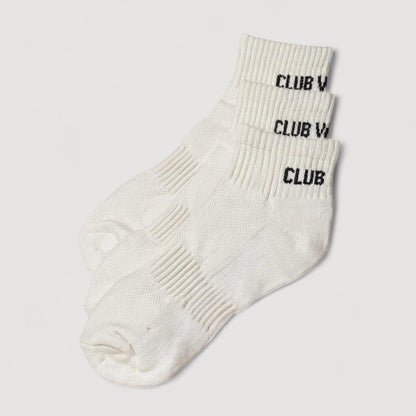 COURT ANKLE SOCKS 3 PACK