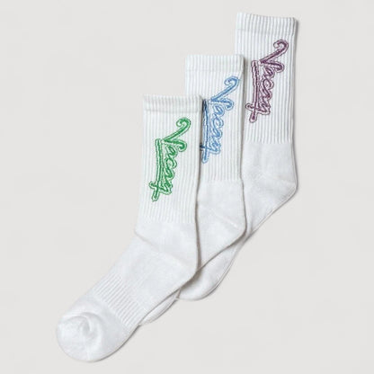 COURT CREW SOCKS 3 PACK