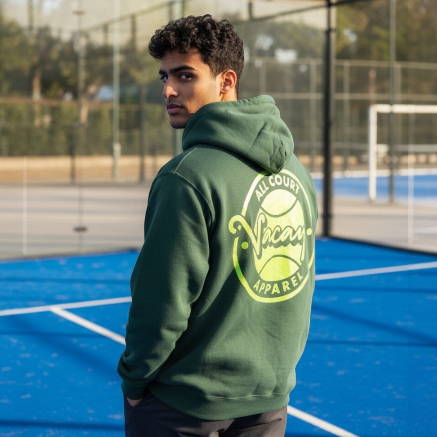 CLUBHOUSE UNISEX HOODIE - LIME