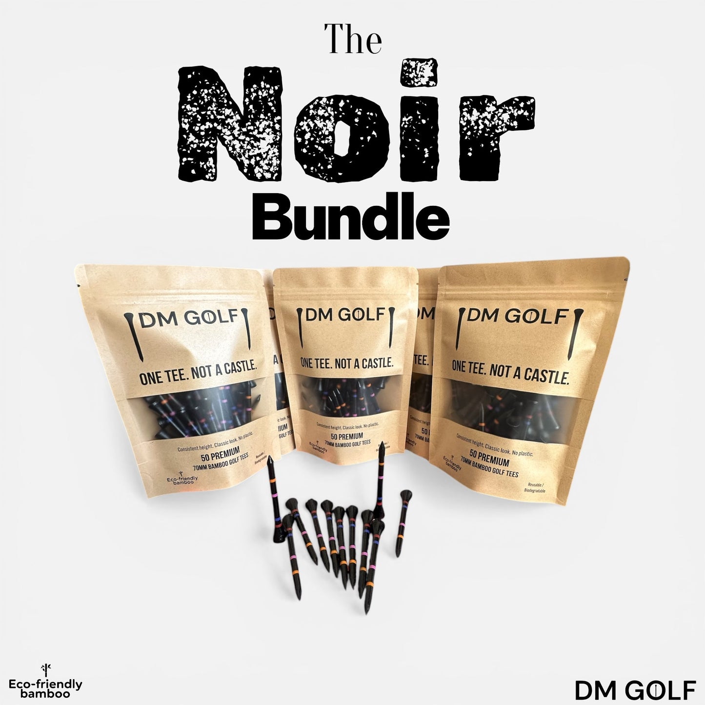Noir Season Bundle- 250 Tees- Great Value
